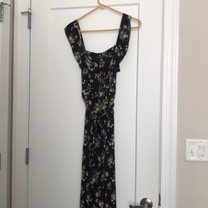 American Eagle flare pant cropped jumpsuit